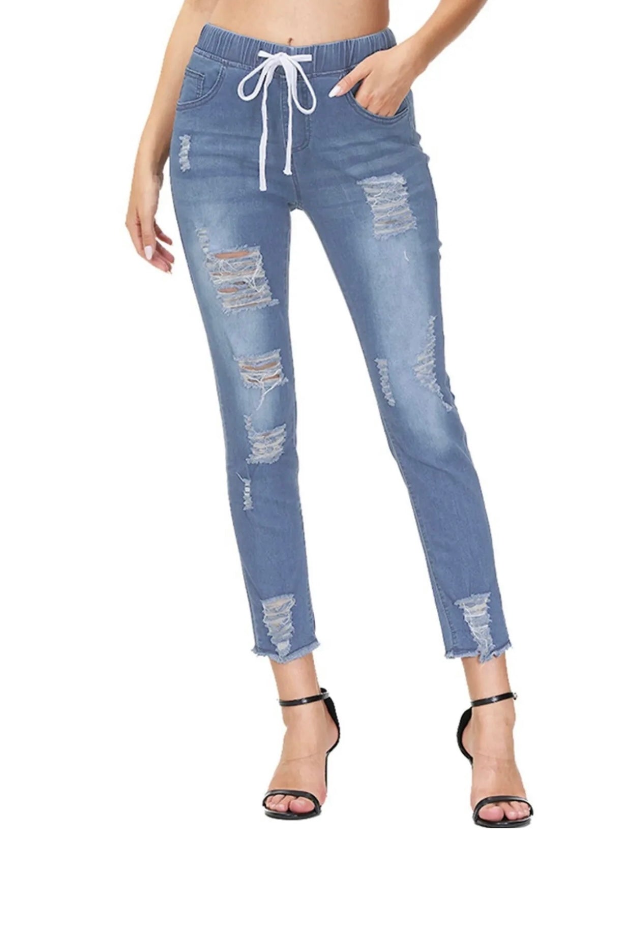 Stretched Kitty Jeans